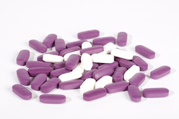 Obraz na płótnie Canvas Pills and capsules