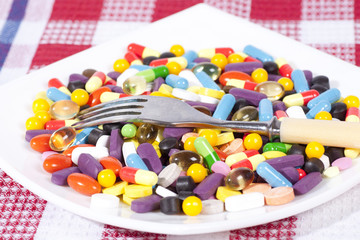 Pills and capsules