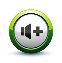 Obraz premium icône son musique plus