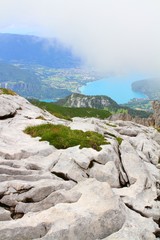 Vue sur lac