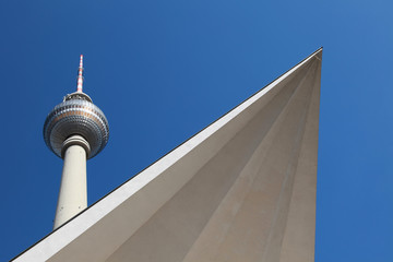 Obraz premium Berlin Fernsehturm