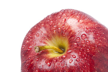 A red delicious apple