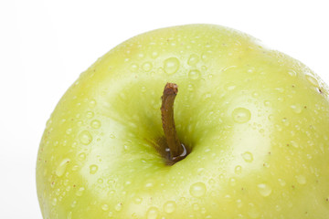 A golden delicious apple