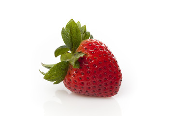 A Fresh red strawbery
