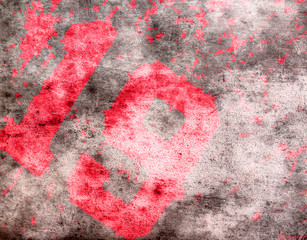 Dirty grunge surface, color background