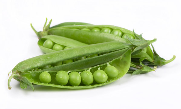 ripe green peas