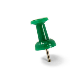 Grüne Stecknadel