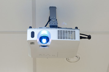 projector on the ceiling