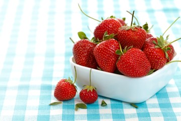 Bowl of strawberries