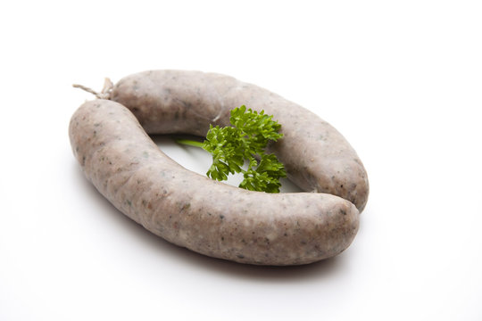 Leberwurst mit Petersilie