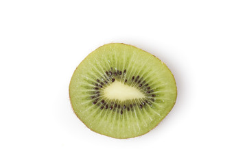 Fototapeta na wymiar A fresh green kiwi