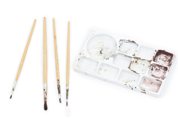 Old paint tools