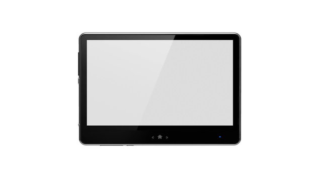 Digital pad ready for your message with alpha channel
