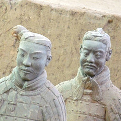 Fototapeta premium soldats d'argile