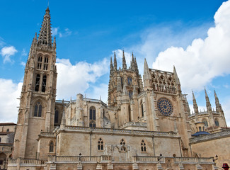 Fototapeta na wymiar Gotycka katedra