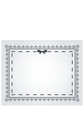 Beautiful background with lace ornaments. Vector