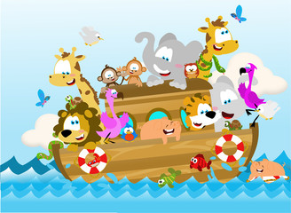 Obraz premium Arka Noego