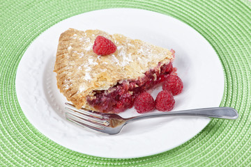 Homemade Raspberry Pie