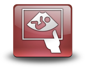 Red 3D Effect Icon 