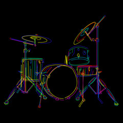 Obraz na płótnie Canvas Drums