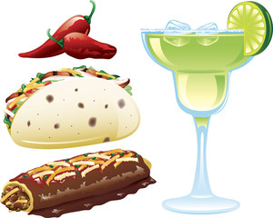 Mexican Food icons