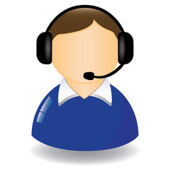 SUPPORT MAN EARPHONE