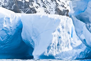 Deurstickers Antarctic iceberg © Goinyk
