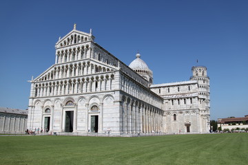 Fototapeta na wymiar Cathédrale Notre-Dame de l'Assomption à Pise, Italie