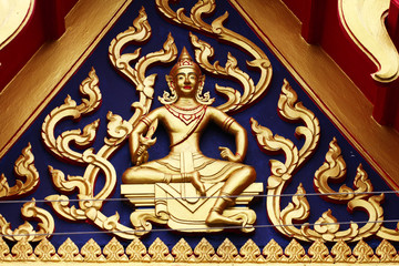 Temple roof in Thailand.