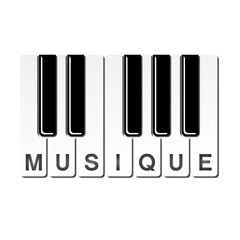 vecteur musique,piano