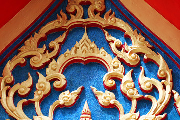 Temple roof in Thailand.