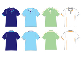 polo shirt design Vector template