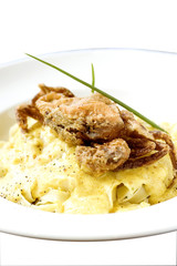 Pasta with Crab
