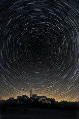 star trails