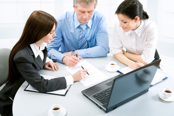 Fototapeta premium Business people