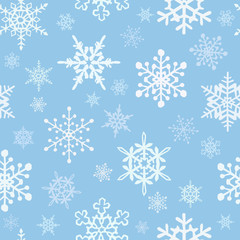 Snowflakes background