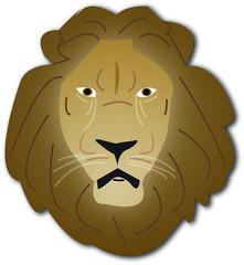 Illustration Löwe