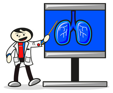 doctor and lungs