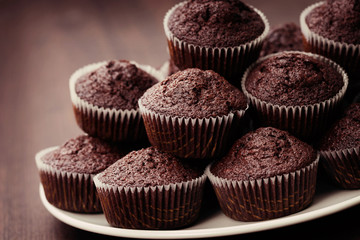 chocolate muffins