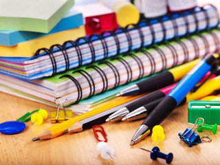 School office supplies.