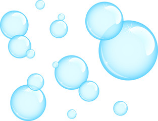 seifenblasen blau