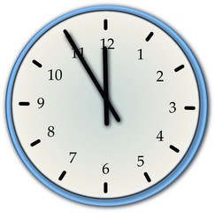 5 Minuten vor 12 Uhr