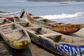Ghanaische Fischerboote 2