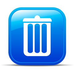 Delete Internet button Icon