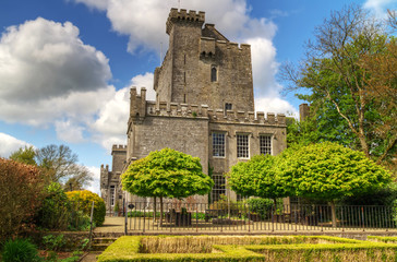 Fototapeta na wymiar 15th Century Knappogue Castle in Co. Clare - Ireland