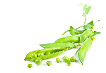green pea and green peas