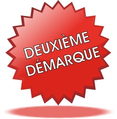 étiquette deuxiéme dèmarque