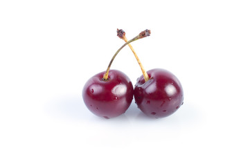 Ripe cherry red