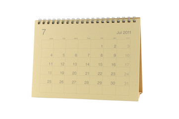 July 2011 Calendar