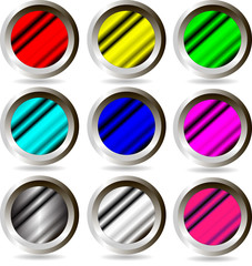 The set of web buttons